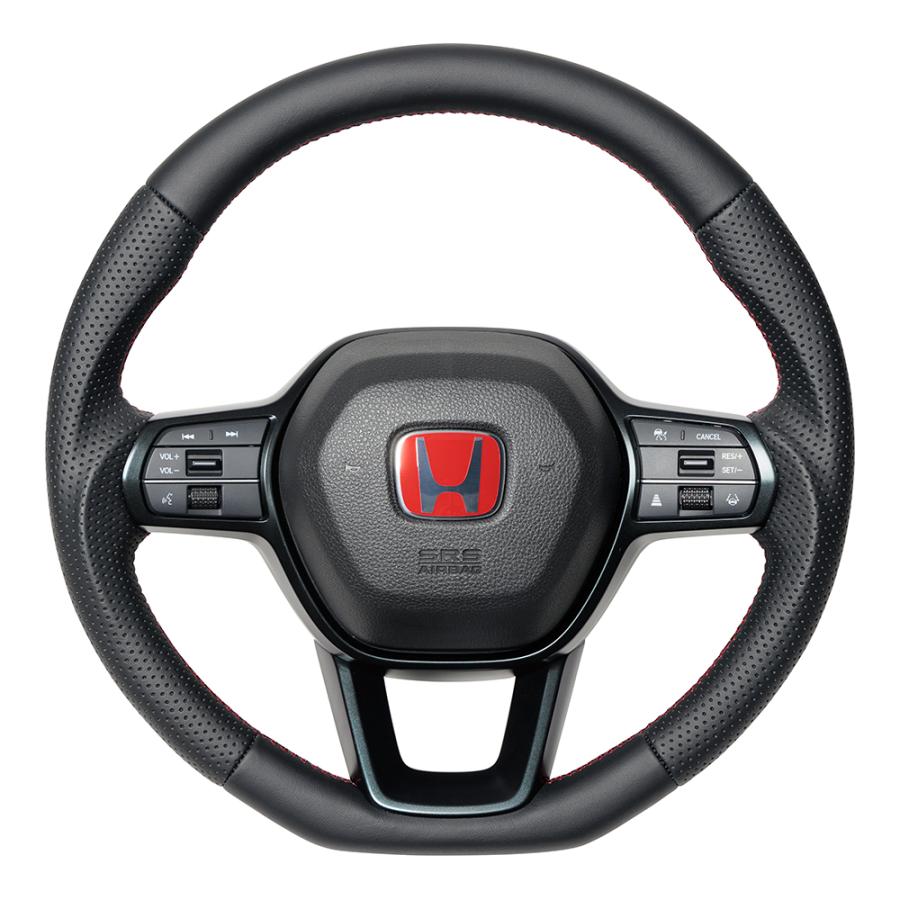 LECARRA レカラ　ステアリング　USDM JDM シビック REAL（レアル） シビックタイプR(FL5)/シビック(FL1&4)【オールレザー