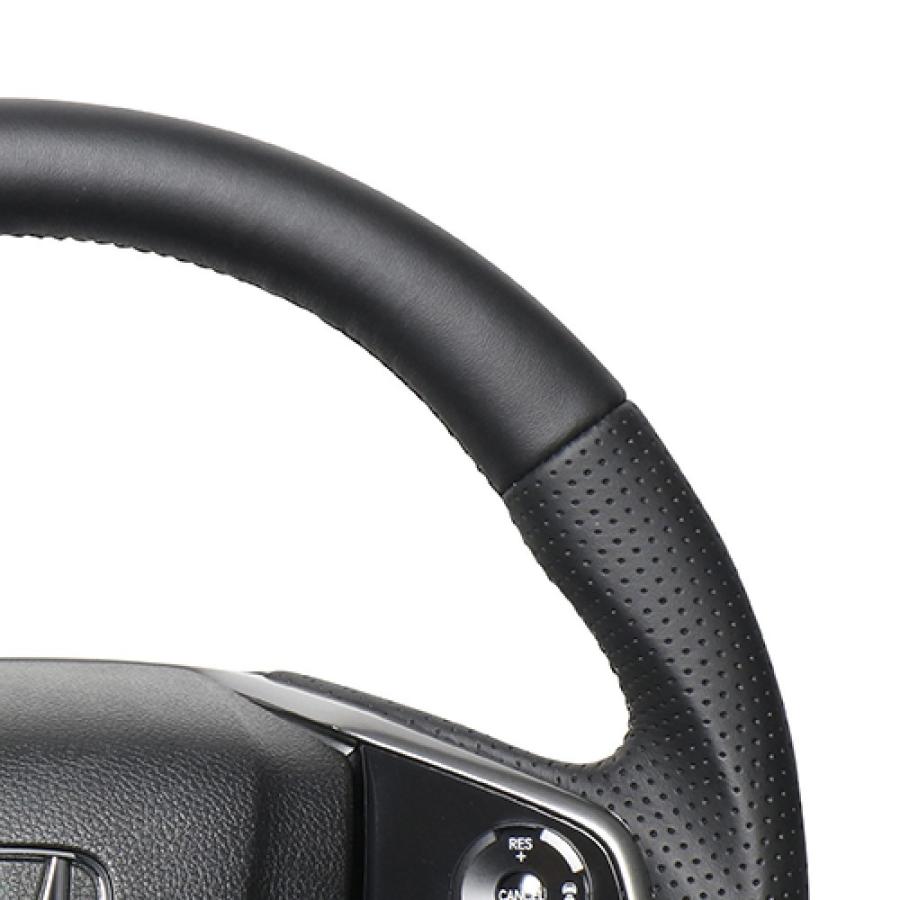 ブラックカーボン&レッドレザー レッドユーロステッチ 品番：HNB-BKC-RD Amazon | シビック ハッチバック FK7 オリジナルシリーズ