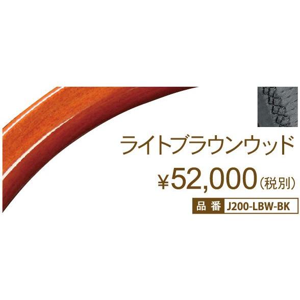 REAL(レアル)ステアリング【200ハイエース4型】オールウッド/ライトブラウンウッド ★ J200-LBW-BK ★送料無料(沖縄と離島は送料着払い)｜alert7030senior｜02