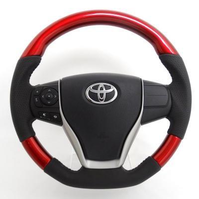 REAL(レアル)ステアリング【80ヴォクシー/80ノア/エスクァイア】パール  