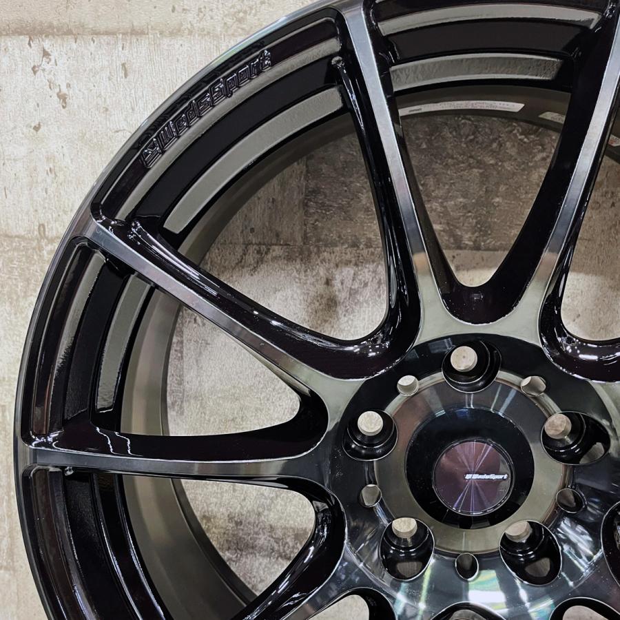 ウェッズスポーツ　SA-25R 18インチ　4本セット　タイヤ、ナット付き WEDS 4本購入で送料無料 Weds Sport SA-25R SA25R 18x7.0J 5