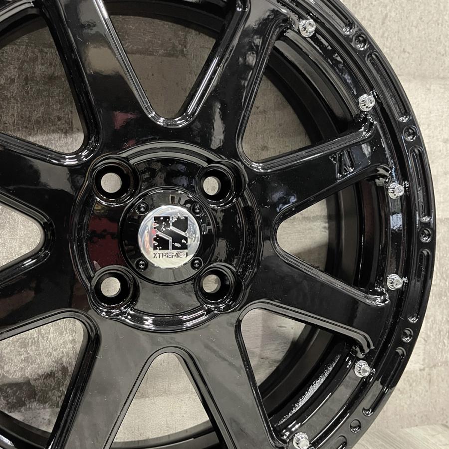 MLJ 数量限定 特注色 XTREME-J グロスブラック 15×4.5J+42 4H