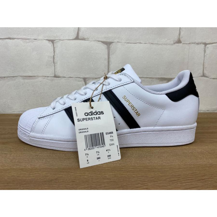 adidas Originals SUPERSTAR EG4958 アディダス オリジナルス スーパースター EG4958 WHITE/BLACK ホワイトブラック 白/黒｜aletta-2008｜03