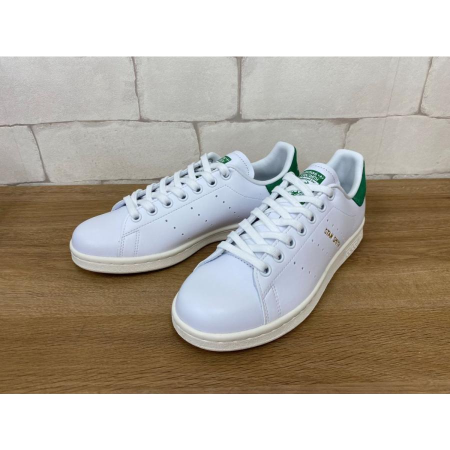 adidas Originals STAN SMITH アディダス オリジナルス スタンスミス GW1390 WHITE/GREEN ホワイト/グリーン 白/緑｜aletta-2008｜02