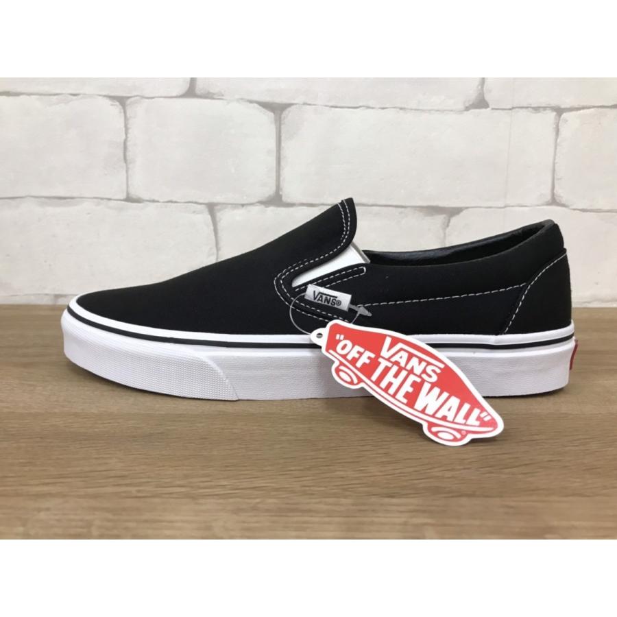 【SALE】VANS バンズ SLIP-ON スリッポン BLACK/WHITE VN000EYEBLK｜aletta-2008｜02