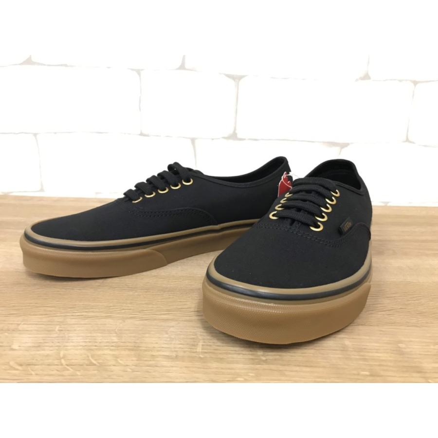 VANS バンズ AUTHENTIC オーセンティック VN000TSVBXH BLACK/RUBBER ブラック/ラバー（ガム） :VANS