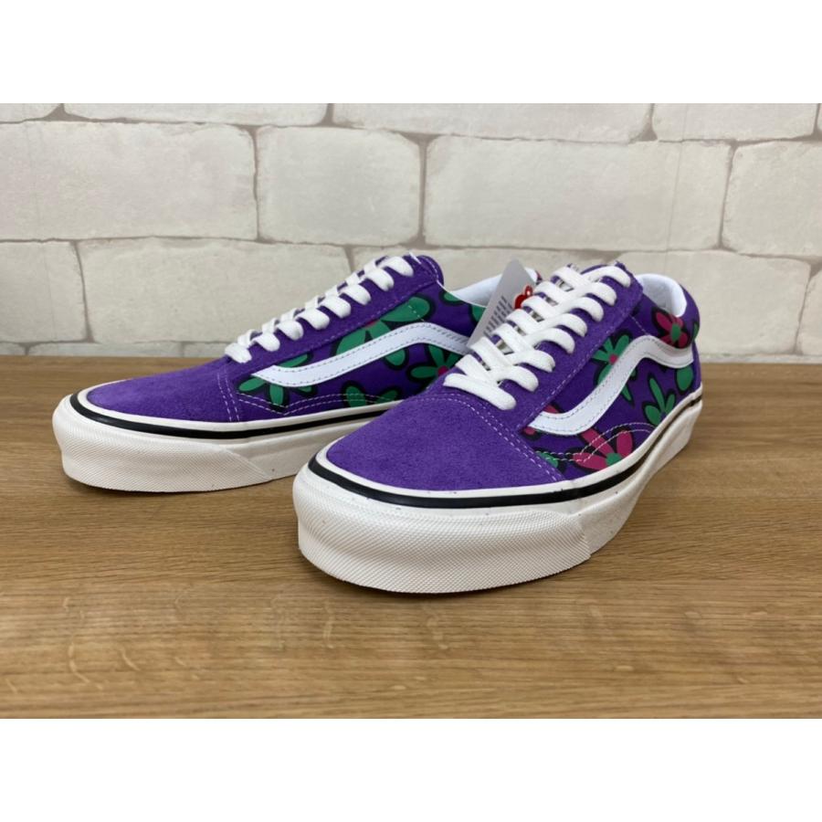 VANS OLD SKOOL 36 DX バンズ オールドスクール 36 DX  ”ANAHEIM FACTORY" OG BRIGHT PURPLE/OG FLOWER POWER VN0A38G22T7｜aletta-2008｜02