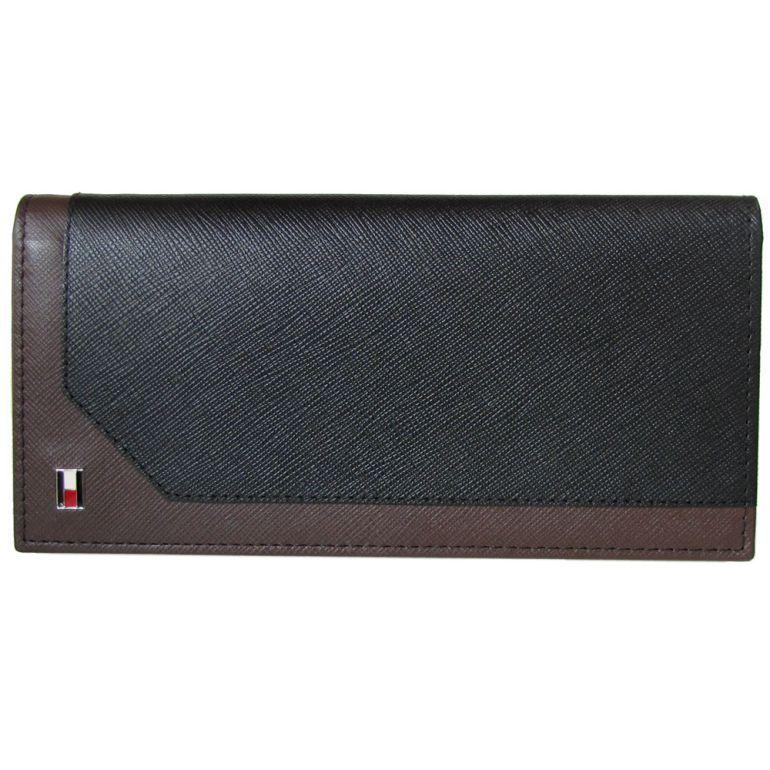 トミーヒルフィガー 長財布 メンズ ブラック ダークブラウン 31tl19x002 014 0092 4153 01 名入れ可有料 0092 4153 01 A Level エイレベル 通販 Yahoo ショッピング