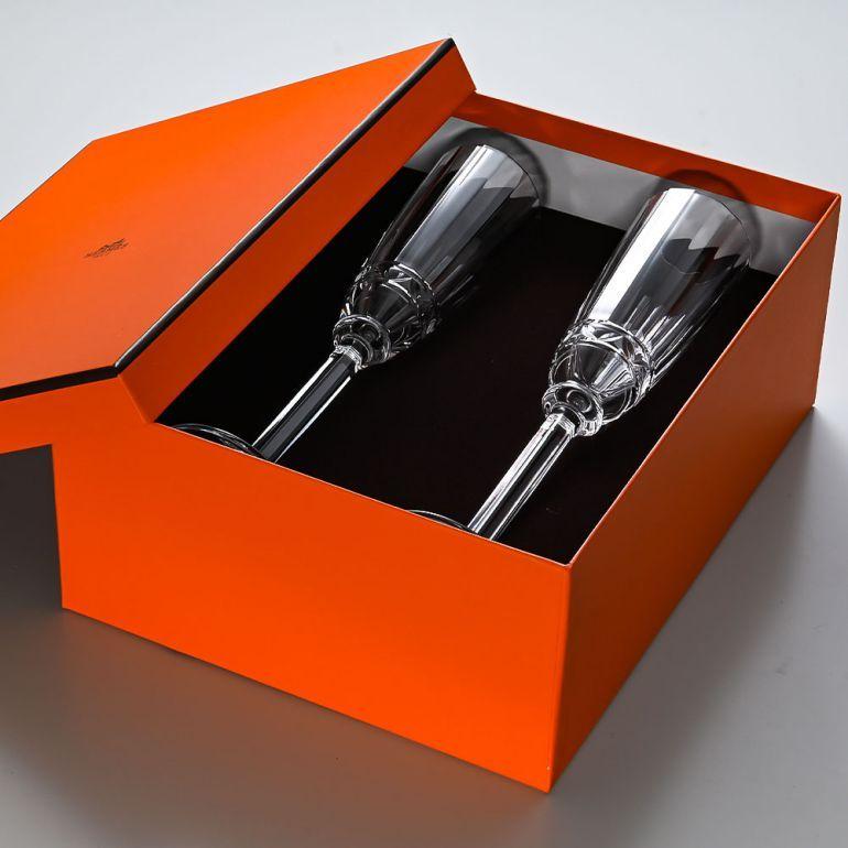 HERMES（エルメス） グラス 新品 シャンパングラス 140ml ペア 