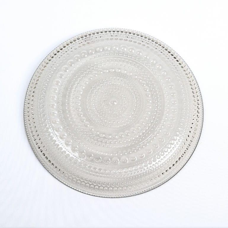 iittala（イッタラ） カステヘルミ 17cm プレート 皿 ガラス リネン