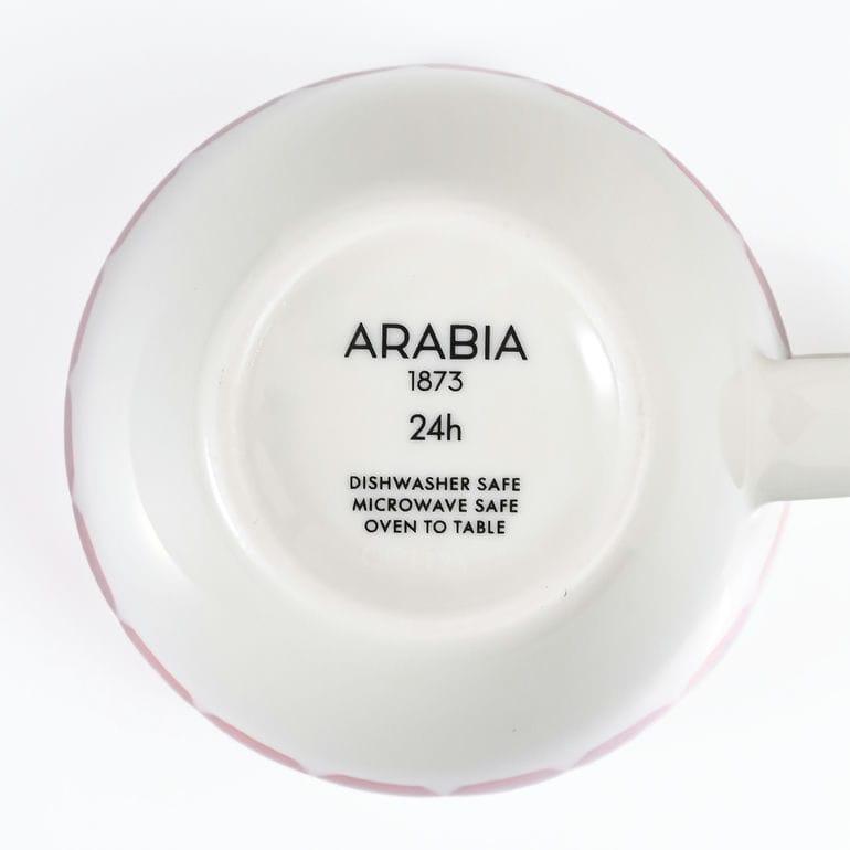 ARABIA（アラビア） マグカップ 340ml 24h トゥオキオ TUOKIO レッド