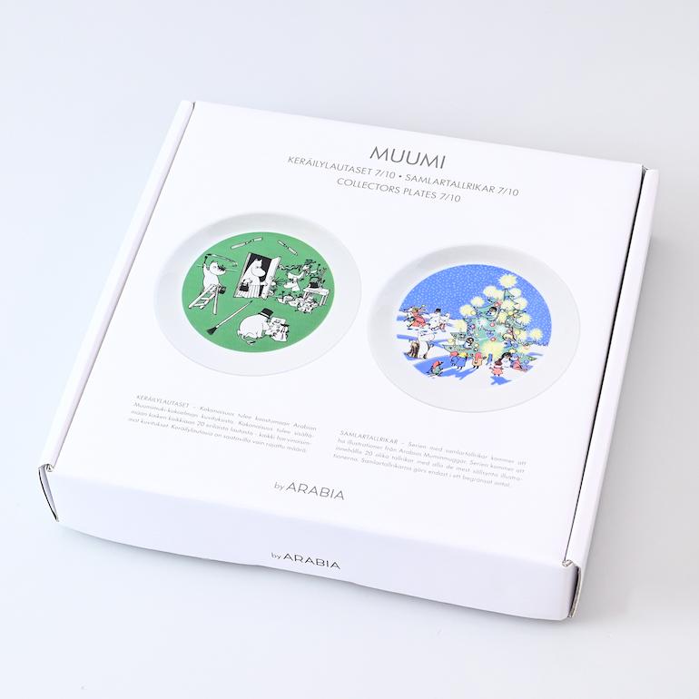 ARABIA（アラビア） プレート 絵皿 ムーミンコレクション 19cm ペア
