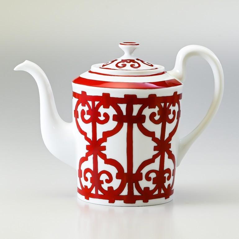 エルメス ガダルキヴィール レッド 011018p コーヒーポット