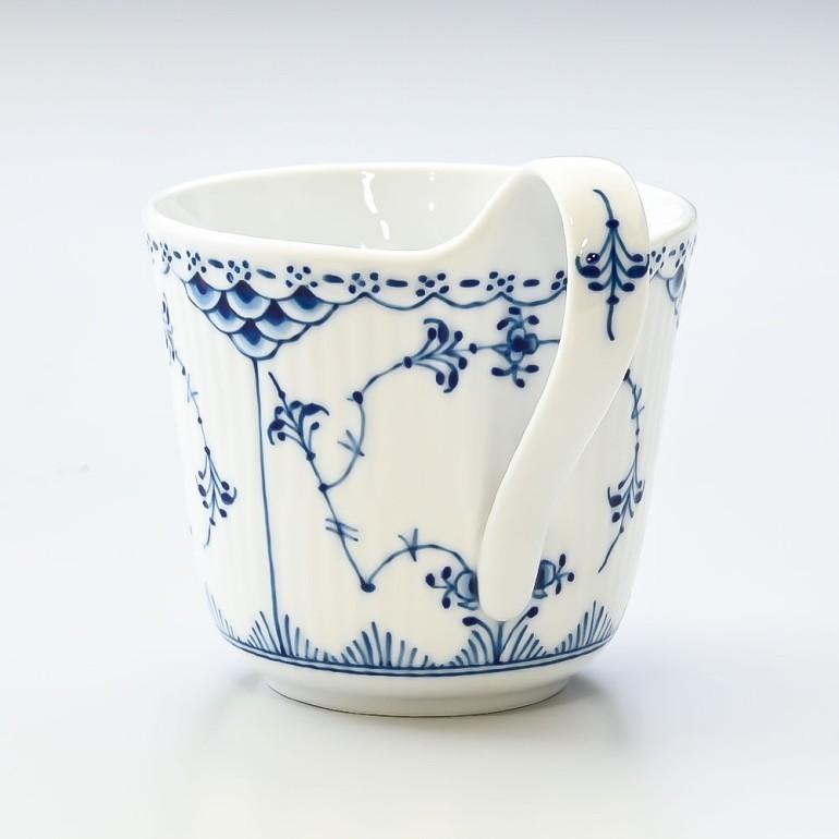 ROYAL COPENHAGEN ロイヤルコペンハーゲン ブルーフルーテッド ハーフ 