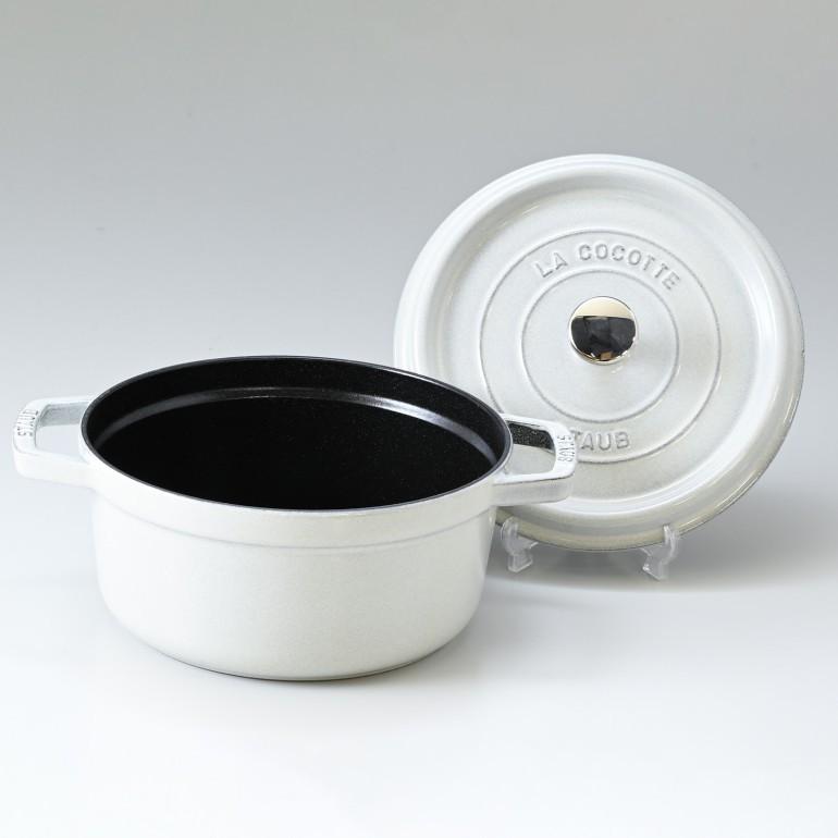 Staub（ストウブ） ピコ ココット ラウンド 22cm 鋳物 ホーロー 鍋