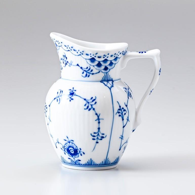 【新品】ロイヤルコペンハーゲン　クリーマー大　ブルーフルーテッド　ハーフレース ROYAL COPENHAGEN（ロイヤルコペンハーゲン） ブルーフルーテッド