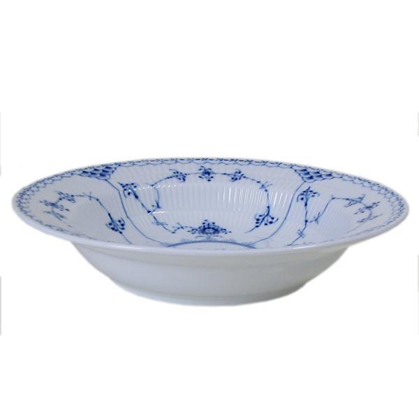 ロイヤルコペンハーゲン ブルーフルーテッド ハーフレース ディープ