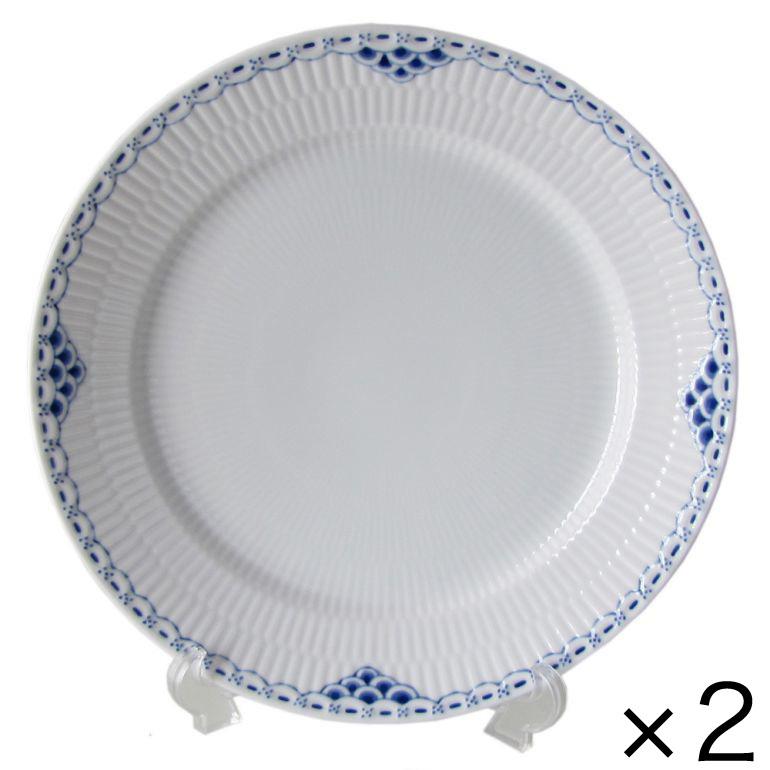 ロイヤルコペンハーゲン　ブループリンセス　27プレート×2 ROYAL COPENHAGEN（ロイヤルコペンハーゲン） 2枚セット プリンセス