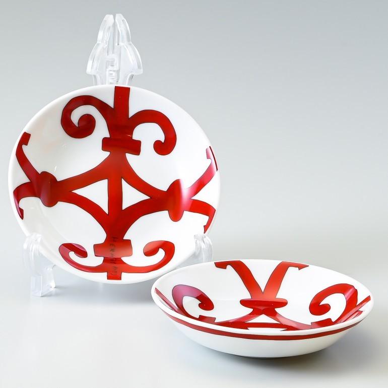 HERMES（エルメス） プレート 10cm ペア クーペル 醤油皿 小鉢