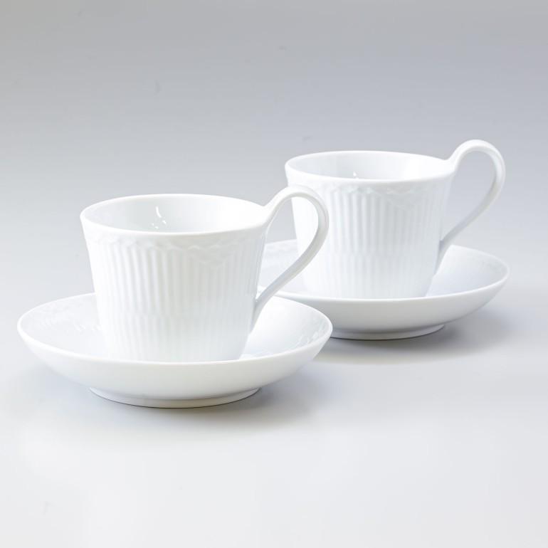 ROYAL COPENHAGEN（ロイヤルコペンハーゲン） 2客セット ホワイト