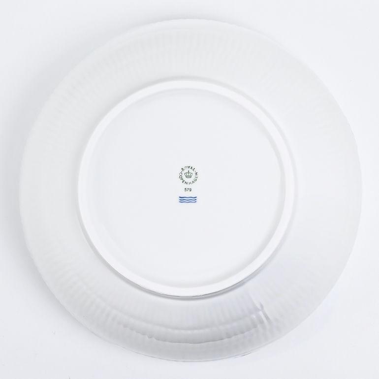 ロイヤルコペンハーゲン　ブルーフルーテッドフルレース　フルーツボウル　サラダ　皿 ロイヤルコペンハーゲン ボウル□ブルーフルーテッド フルレース