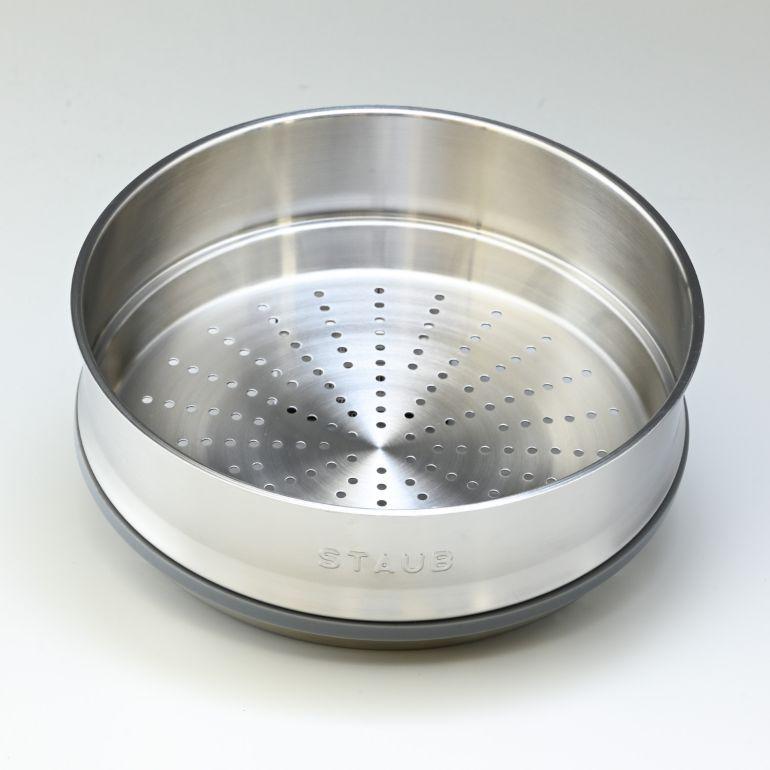 Staub ストウブ ピコ ココット ラウンド 26cm スチーマーセット Staub ストウブ ピコ ココット ラウンド 26cm スチーマーセット