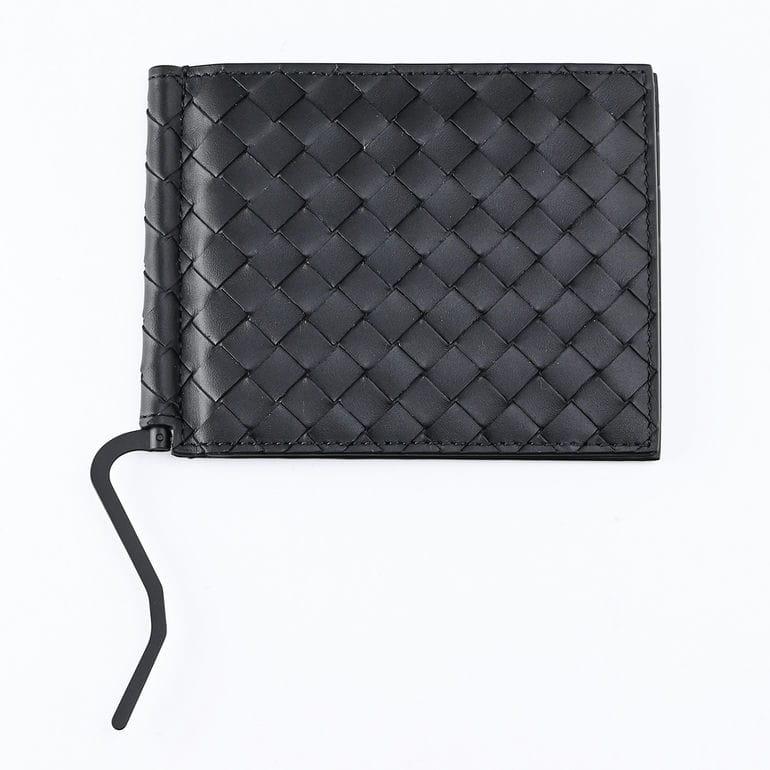 BOTTEGA VENETA ボッテガヴェネタ マネークリップ付き 二つ折り BOTTEGA VENETA ボッテガヴェネタ マネークリップ付き 二つ折り