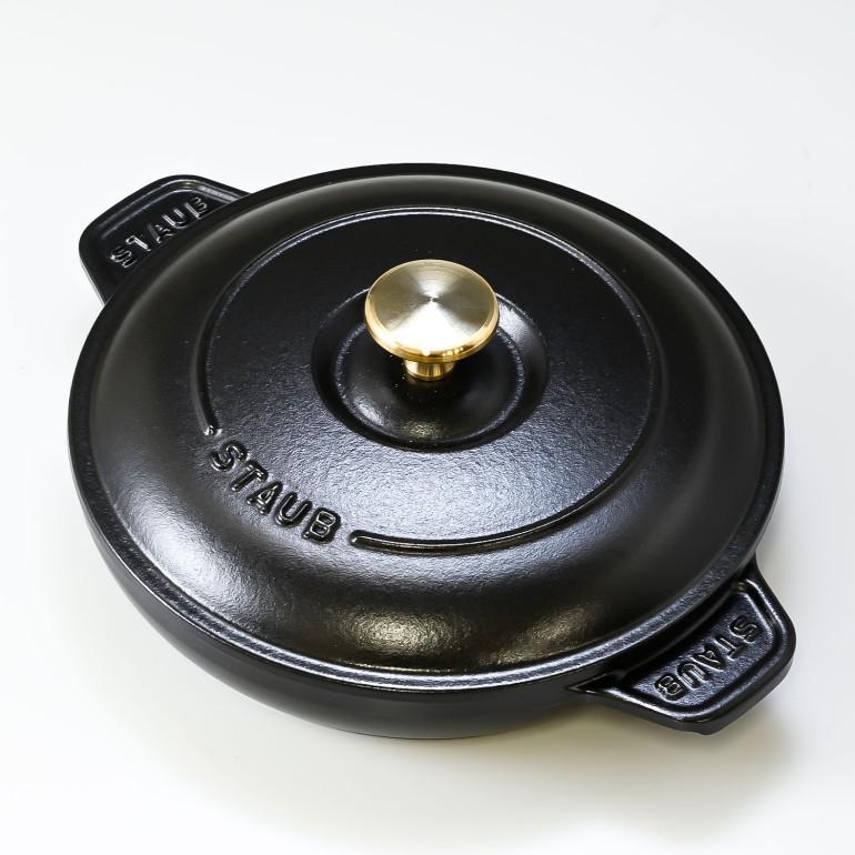 Staub（ストウブ） ラウンドホットプレート 20cm 鋳物 ホーロー 鍋