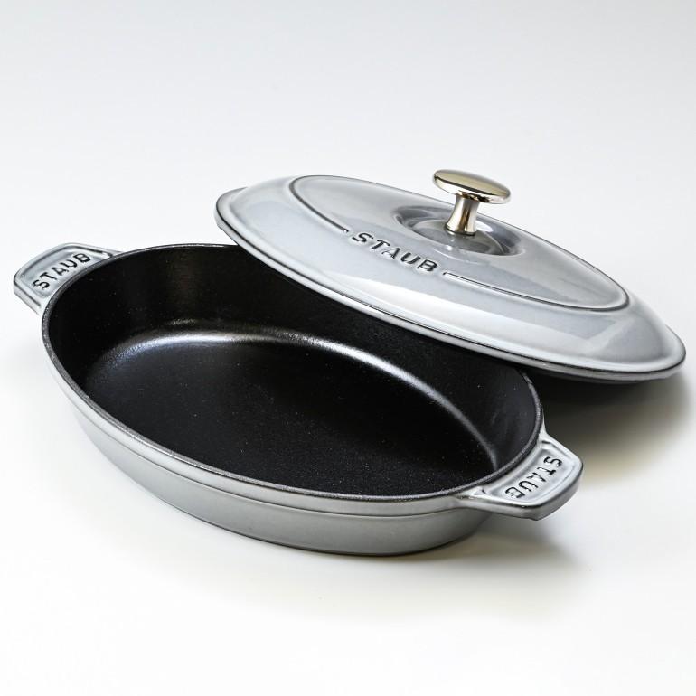STAUB ホットプレート31㎝ グレー Amazon.co.jp: staub ストウブ 「 オーバル ホットプレート