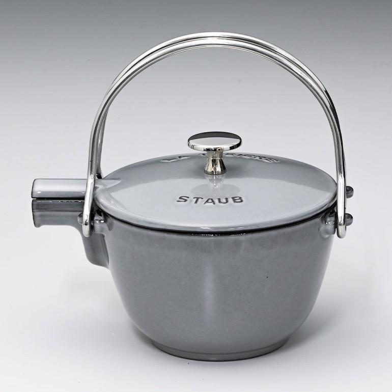 ストウブ　ケトル ストウブ Staub ラウンド ティーポット 16.5cm 茶こし付き