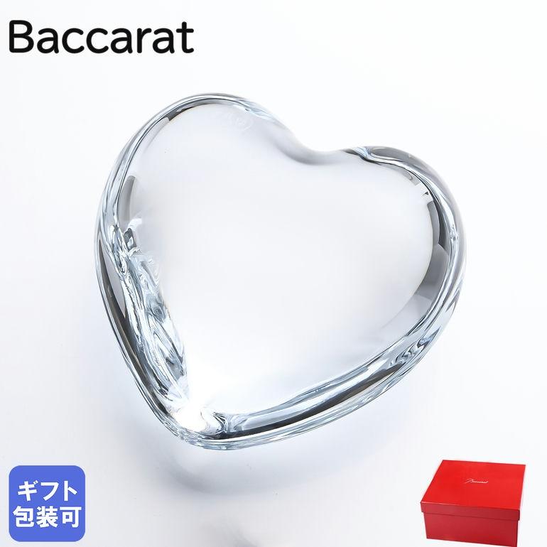 バカラ（Baccarat） ペーパーウェイト クリア coeur ハート クリスタル