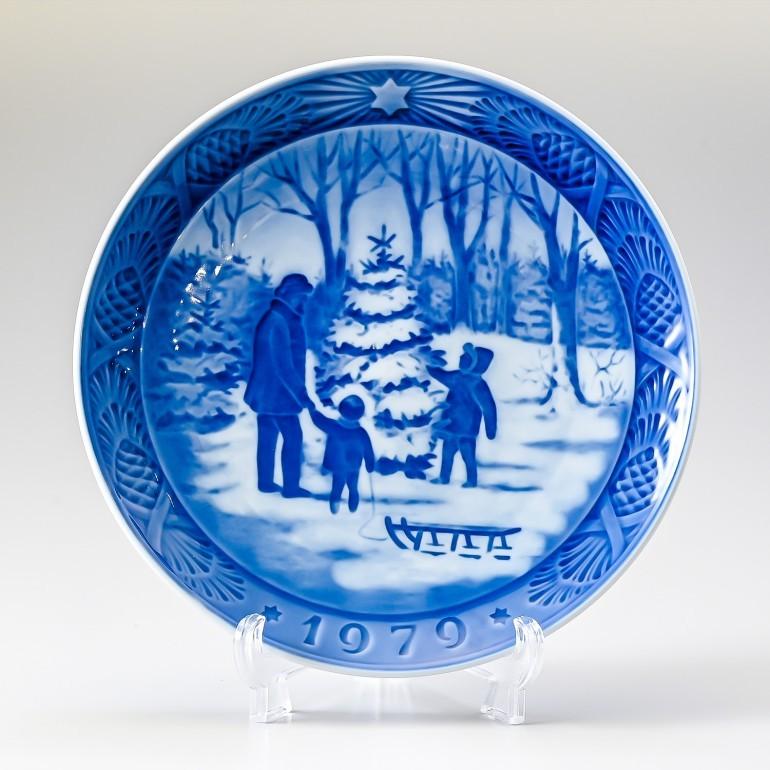 ロイヤル・コペンハーゲンイヤープレート6枚1974〜1979