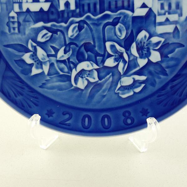   1908-2008年100周年記念皿セット ROYAL COPENHAGEN（ロイヤルコペンハーゲン） イヤープレート 皿立て