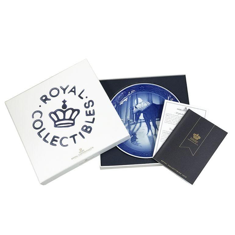 2019年 ロイヤルコペンハーゲン イヤープレート 「牧場の出会い」 北欧