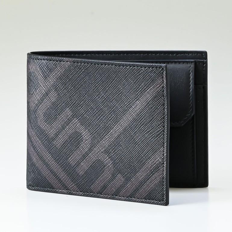 dunhill ダンヒル 二つ折り財布 メンズ ラゲッジ キャンバス  