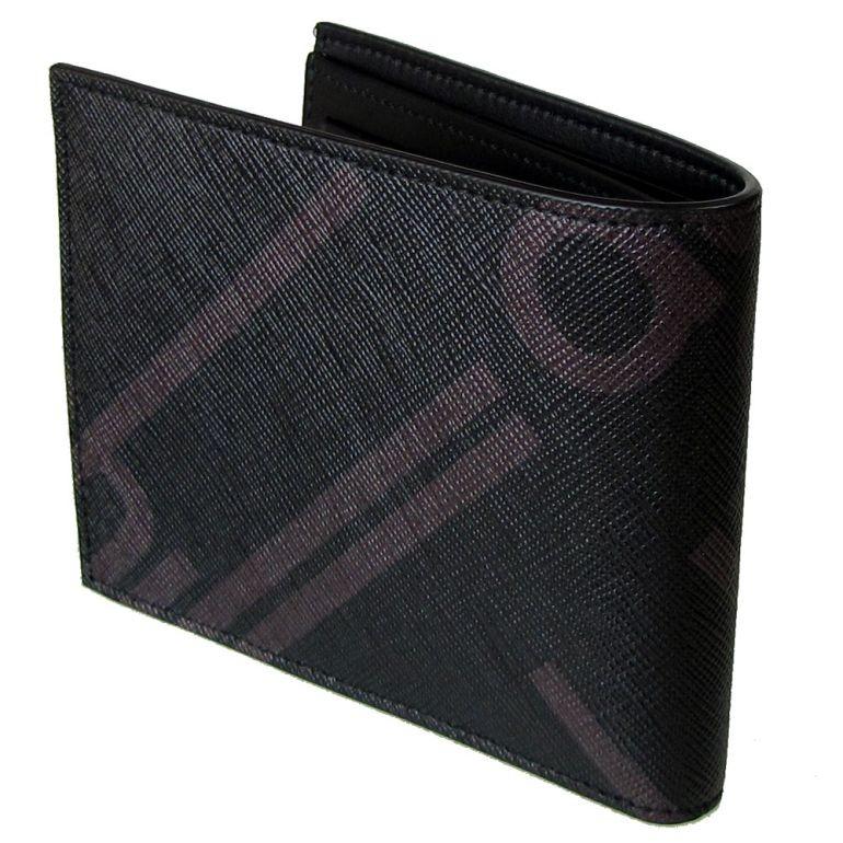dunhill ダンヒル 二つ折り財布 メンズ ラゲッジ キャンバス 