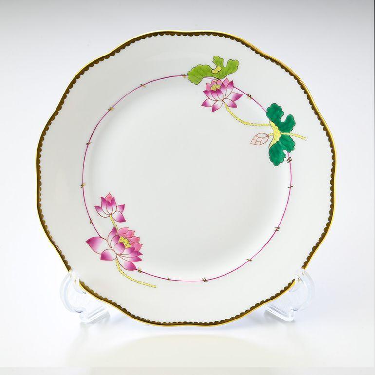 ヘレンド デザートプレート ナルシス NEシリーズ プレート 洋食器 19cm 皿 手描き 20517000 NE