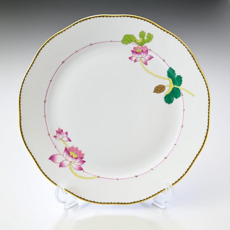 ヘレンド プレート ナルシス NEシリーズ 洋食器 25cm 皿 手描き 20524000 NE