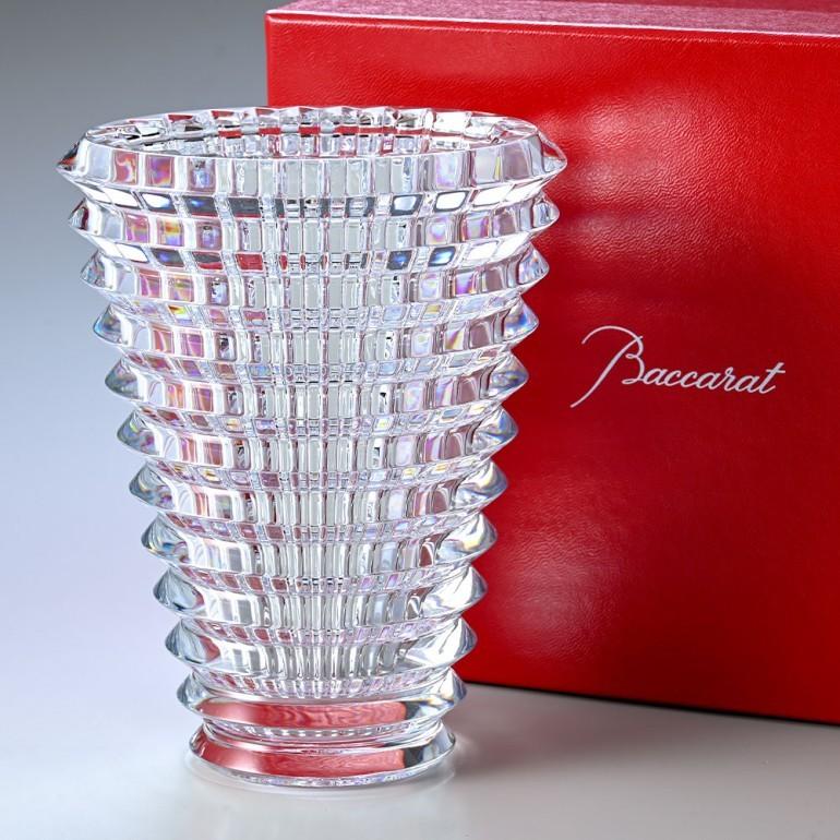 バカラ Baccarat ベース 花瓶 アイ EYE 14.5cm Sサイズ 2103679 インテリア オブジェ 置物 名入れ対応