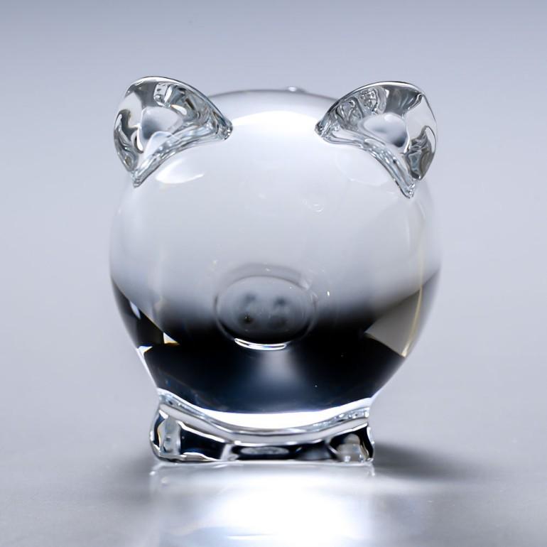 バカラ Baccarat クリスタルフィギュア 豚 ミニマルズ MINIMALS バカラ Baccarat クリスタルフィギュア 豚 ミニマルズ MINIMALS