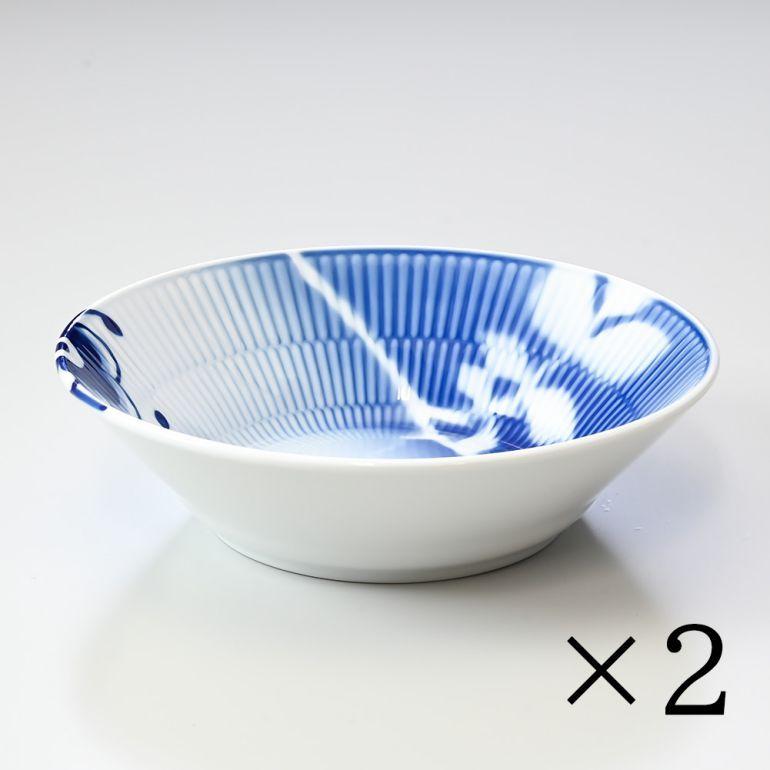 貴重 ロイヤルコペンハーゲン 20周年記念シリーズ メガローズ 深皿2枚 ROYAL COPENHAGEN（ロイヤルコペンハーゲン） 2枚セット 20周年記念