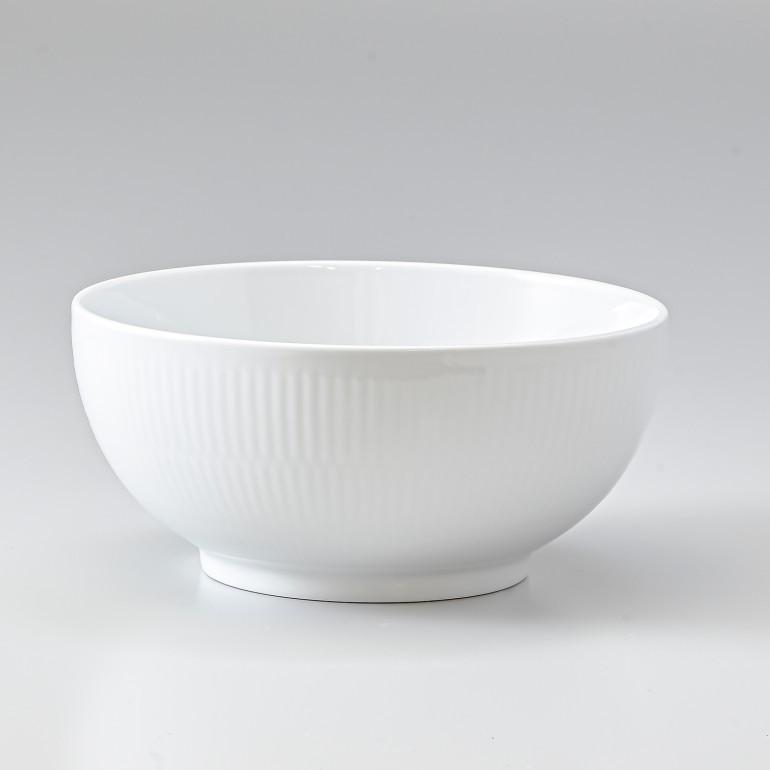 ホワイトフルーテッド　ボウル　18cm 2個 ROYAL COPENHAGEN 並行輸入品 ロイヤルコペンハーゲン ホワイト