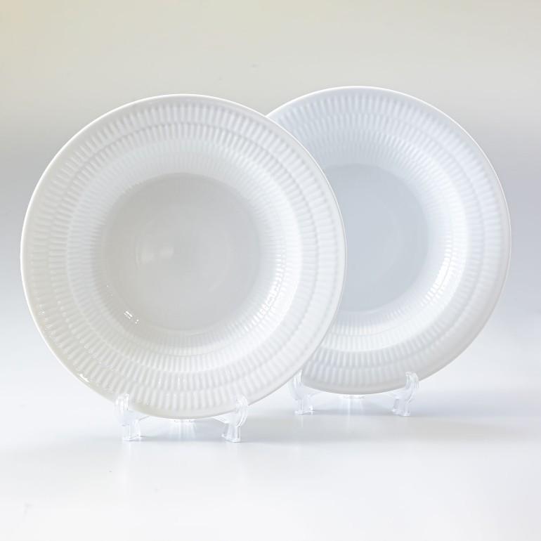 ROYAL COPENHAGEN 2枚セット ロイヤルコペンハーゲン ホワイト ROYAL COPENHAGEN 2枚セット ロイヤルコペンハーゲン ホワイト