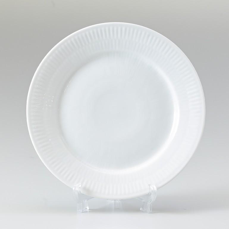 ロイヤルコペンハーゲン　ホワイトフルーテッド　プレート19cm　4枚セット ROYAL COPENHAGEN（ロイヤルコペンハーゲン） ホワイトフルーテッド