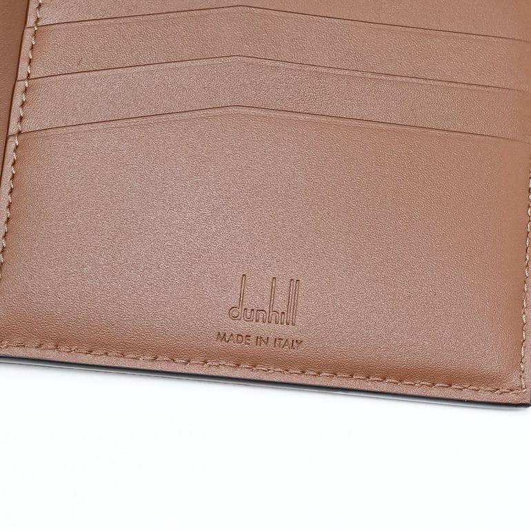 dunhill 【名入れ可有料】ダンヒル 二つ折り財布 小銭入れなし dunhill 【名入れ可有料】ダンヒル 二つ折り財布 小銭入れなし