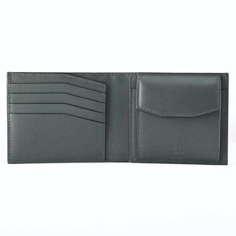 dunhill 【名入れ可有料】ダンヒル 二つ折り財布 小銭入れ付 dunhill 【名入れ可有料】ダンヒル 二つ折り財布 小銭入れ付