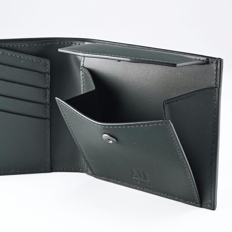 dunhill 【名入れ可有料】ダンヒル 二つ折り財布 小銭入れ付 dunhill 【名入れ可有料】ダンヒル 二つ折り財布 小銭入れ付