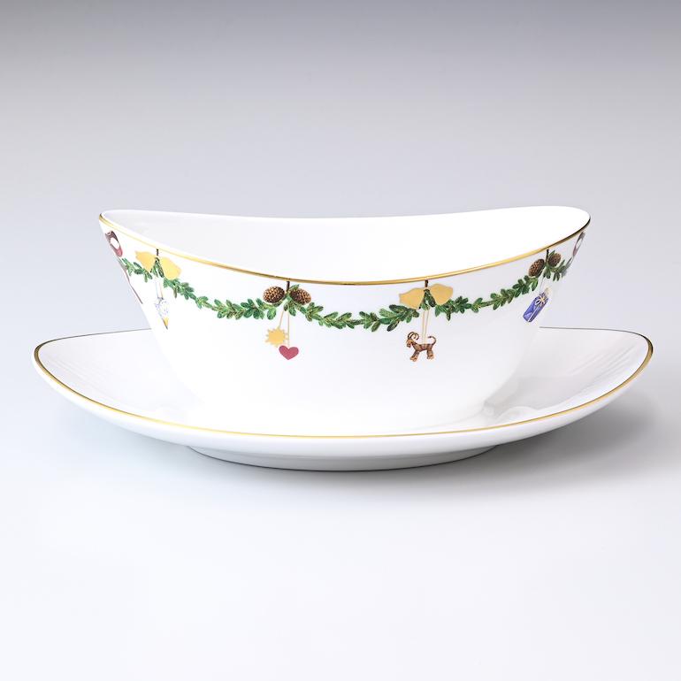 ⭐️新品未使用⭐️スターフルーテッド クリスマス ソースボート ROYAL COPENHAGEN（ロイヤルコペンハーゲン） 2個セット スター