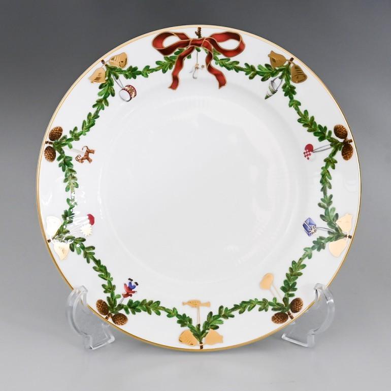 ロイヤルコペンハーゲンスターブルーテッド19センチプレート皿3枚