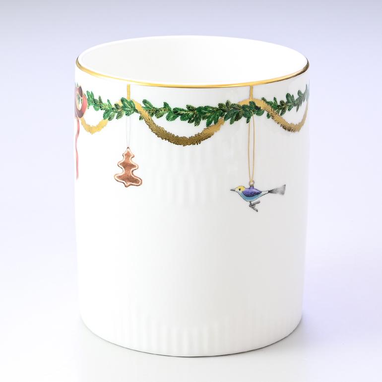 ロイヤルコペンハーゲン　キャニスター　クリスマス ROYAL COPENHAGEN（ロイヤルコペンハーゲン） スターフルーテッド